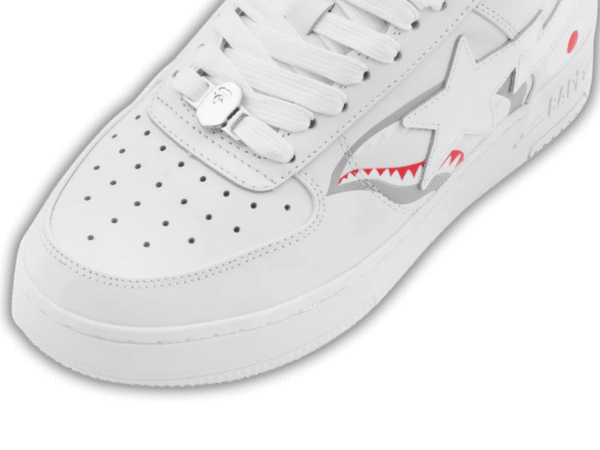 BAPE Men's and Women's STA Shark #2 Sneakers – New, bold colors with the famous shark motif 