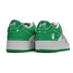 BAPESTA Patent Leather Low M2 Shoes