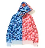 Bape WGM Camo Shark Hoodie