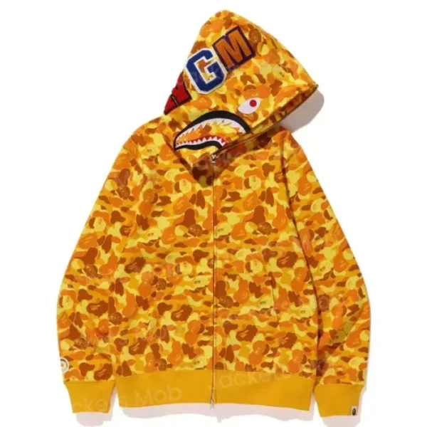 Bape WGM Shark Camo Hoodie