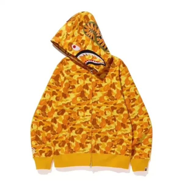 Bape WGM Shark Camo Hoodie