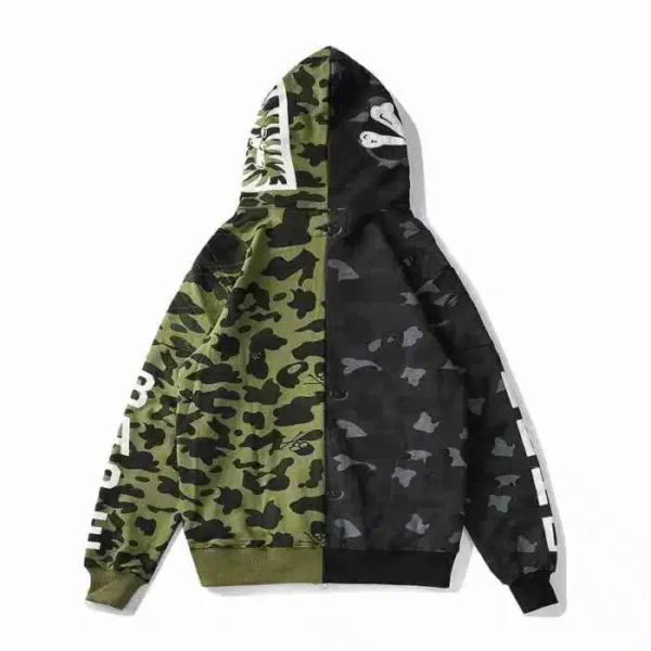 BAPE x Neighborhood Camo Hoodie